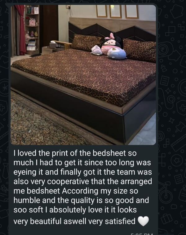 Customer message on Instagram