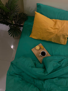 Solid Mint Green - 3 PC Duvet Cover