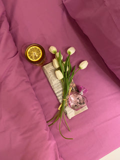 Solid Orchid - 3 PC Duvet Cover