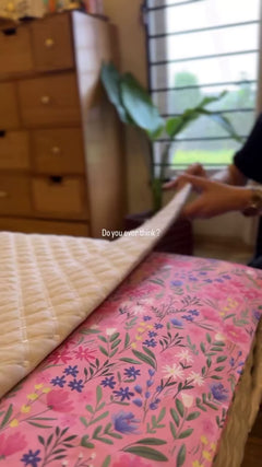 SHADES OF pinkish - 3 PC Bedsheeet Set