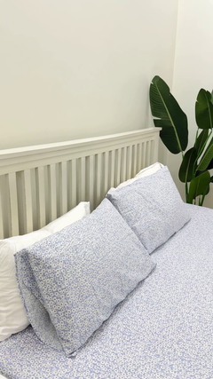 Pastel Blue-3 PC Duvet Cover