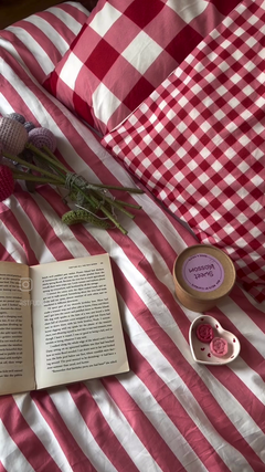 pink cute stripe