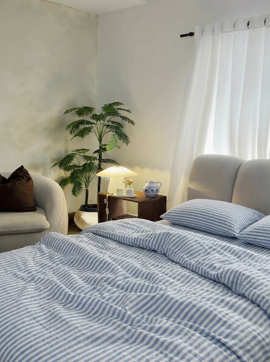 Rich Vibes Stripes - 3 PC Bedsheet Set